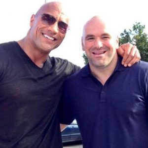 Dwayne Johnson Dana White