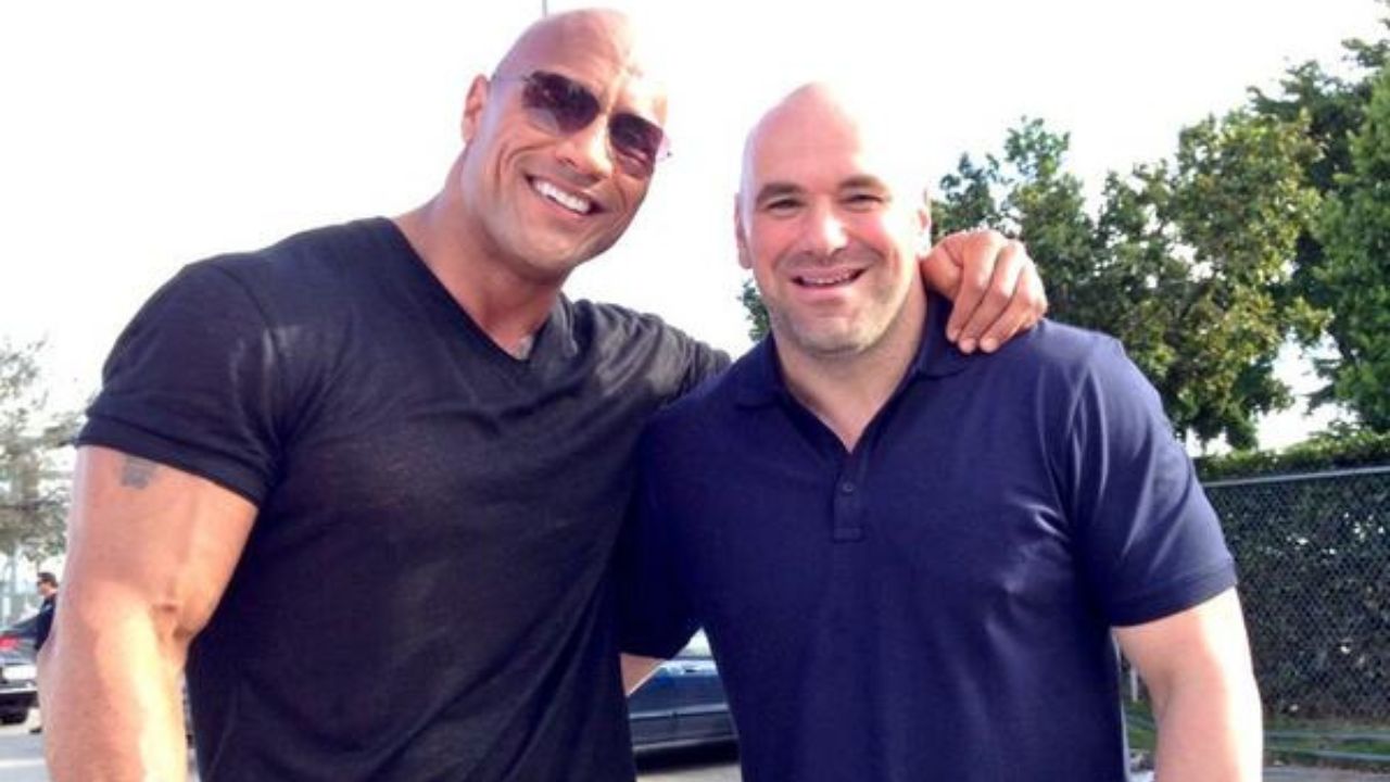 Dwayne Johnson Dana White