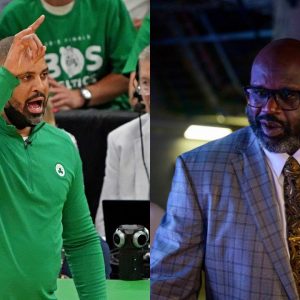 Shaquille O'Neal politely refuses to add fuel to the Ime Udoka fire because he went through the same situation
