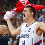6'11" Nikola Jokic dazzles with an accidental highlight reel defensive play in Eurobasket