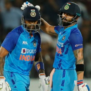 "He has the game to bat in any conditions": Virat Kohli goes all praise on Suryakumar Yadav as the duo help India lift the T20I series vs Australia