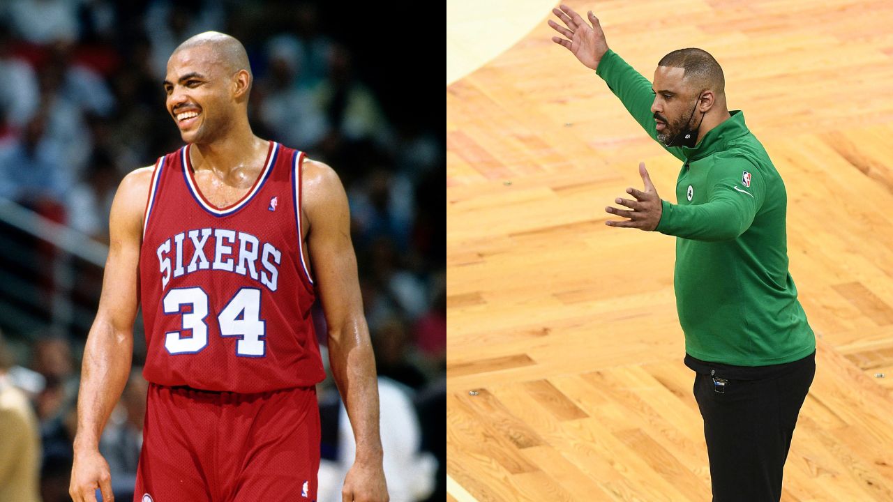 Charles Barkley, who was accused of cheating with Madonna, couldn't pronounce Ime Udoka's name on national TV