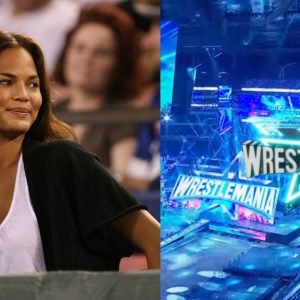 WWE Wrestlemania Chrissy Teigen