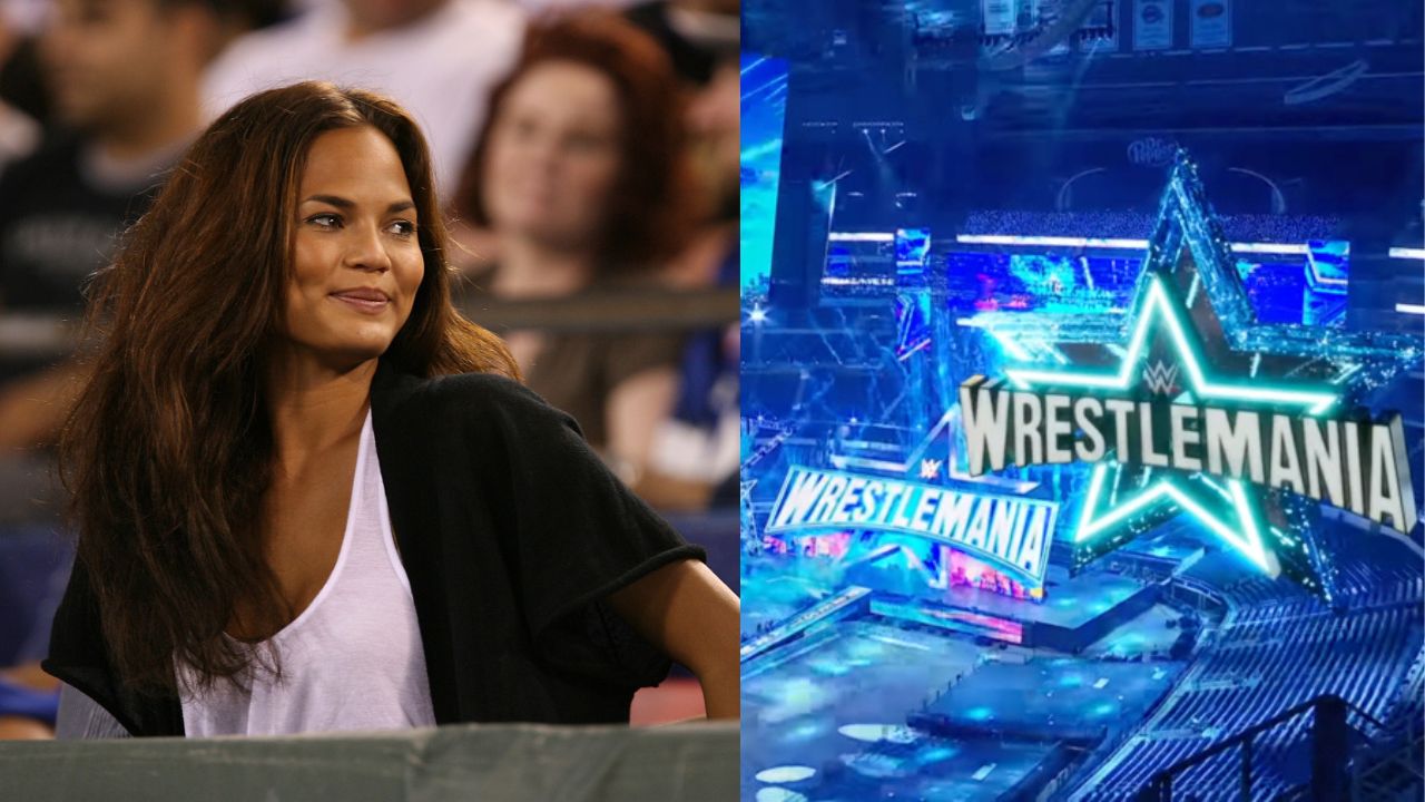 WWE Wrestlemania Chrissy Teigen