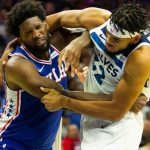 Joel Embiid & Karl-Anthony Towns got into a heated social media altercation after a horrific incident in the 76ers-Wolves clash