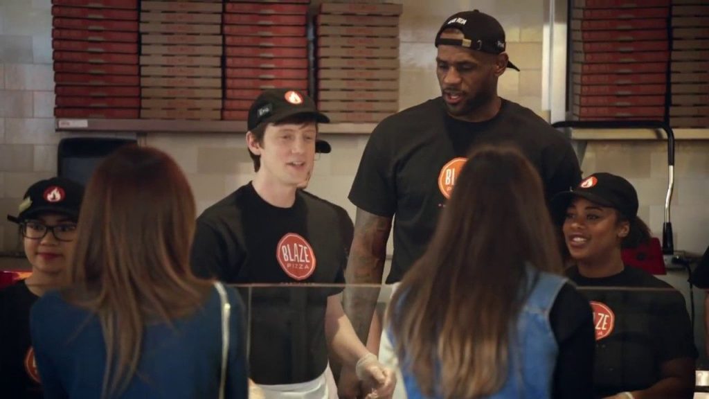 "Dwyane Wade? I’ve heard of that guy too!": LeBron James got mistaken for Heat legend in commercial for Blaze Pizza, where he's invested $1 Million