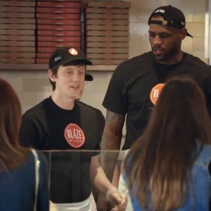 "Dwyane Wade? I’ve heard of that guy too!": LeBron James got mistaken for Heat legend in commercial for Blaze Pizza, where he's invested $1 Million