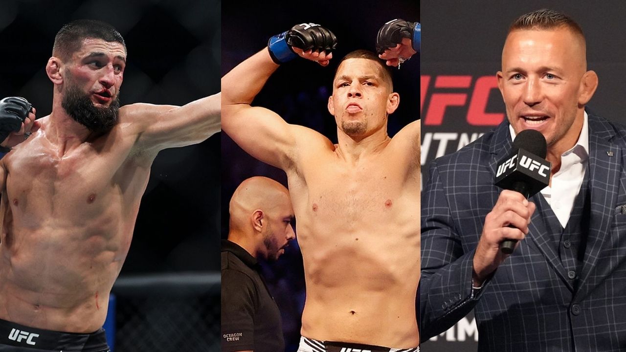 Nate Diaz Georges St-Pierre Khamzat Chimaev