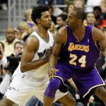 "Kobe Bryant must be cussing him again": NBA Twitter reacts to former 6'7" Lakers player flopping in the ring