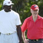 Michael Jordan, who owns a $15 million golf course, once openly mocked President Clinton in a game