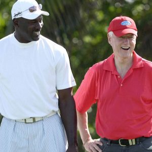 Michael Jordan, who owns a $15 million golf course, once openly mocked President Clinton in a game