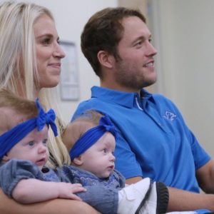 $160 million Matthew Stafford took a knee disobeying wife Kelly who advocated against it