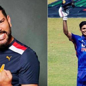 Former Indian all-rounder Yuvraj Singh has wished Indian batter Shubman Gill on his 23rd birthday in a hilarious tweet.