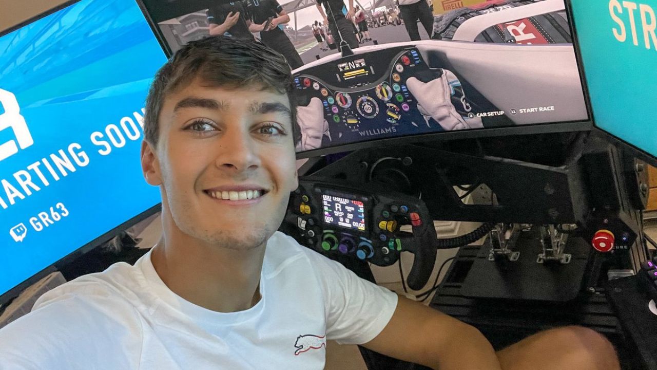 "The cost of George Russell’s sim set-up nears $10,000": Mercedes superstar expenses on sim racing suggests he takes virtual competition as seriously as real F1 races
