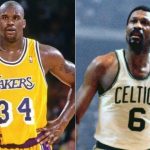 63 y/o Bill Russell revealed a strategic way to guard the 300-lb Shaquille O’Neal