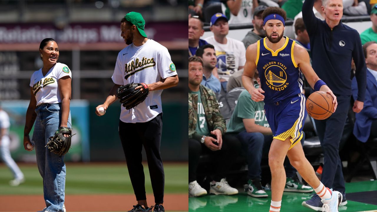 Ayesha Curry trolled Stephen Curry by taking the help of his Golden State Warriors shooting buddy Klay Thompson.