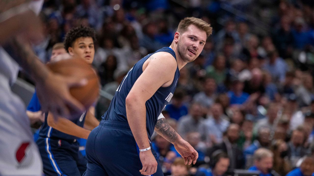 Luka Doncic finds himself styling on $40 million Rudy Gobert with bonkers trickshot