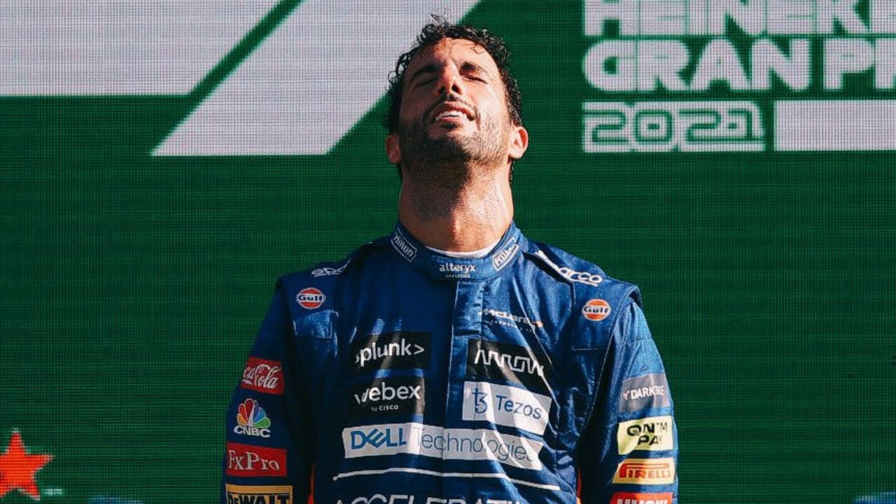 Daniel Ricciardo was 'not aware' about McLaren signing Oscar Piastri back in July