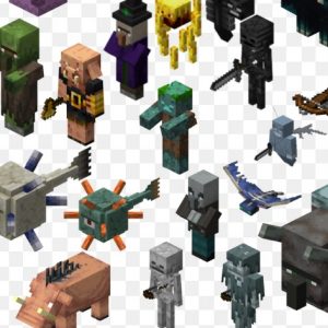 The Weakest Mobs in Minecraft