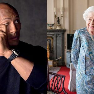 Queen Elizabeth II Dwayne Johnson