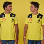 Watch Charles Leclerc and Carlos Sainz get swamped by fans ahead of Ferrari new livery launch