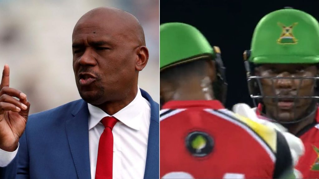 "Some ball striking by Odean Smith and Keemo Paul": Ian Bishop jumps for joy as Odean Smith and Keemo Paul stitch 74-run 8th wicket partnership in CPL 2022