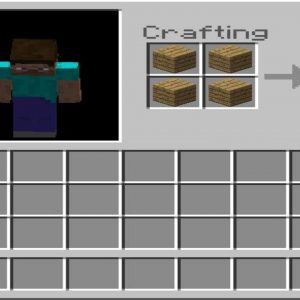 How to Make a Crafting Table in Minecraft