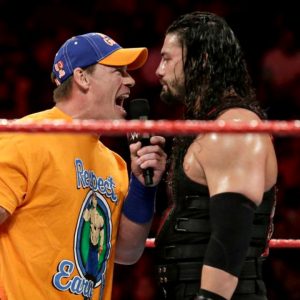 Roman Reigns and John Cena