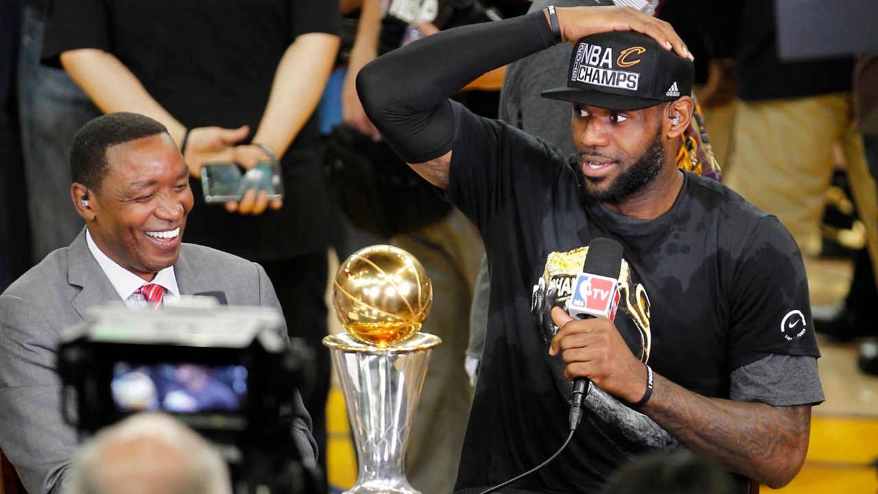 Isiah Thomas praises LeBron James' ability while dissing Michael Jordan, Shaquille O'Neal, and his own!