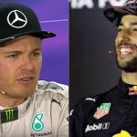 "I knew I would lose my position," Nico Rosberg feared 8 GP winner Daniel Ricciardo in his rear view