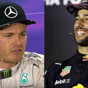 "I knew I would lose my position," Nico Rosberg feared 8 GP winner Daniel Ricciardo in his rear view