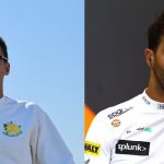 George Russell wears $110 Daniel Ricciardo merchandise to Zandvoort paddock ahead of Dutch GP