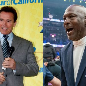 Michael Jordan’s $20 million teammate’s meeting with 235 lbs Arnold Schwarzenegger resurfaces