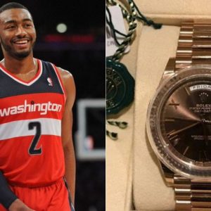 John Wall signed a $207 million contract and gifted teammates Rolexes worth $600,000