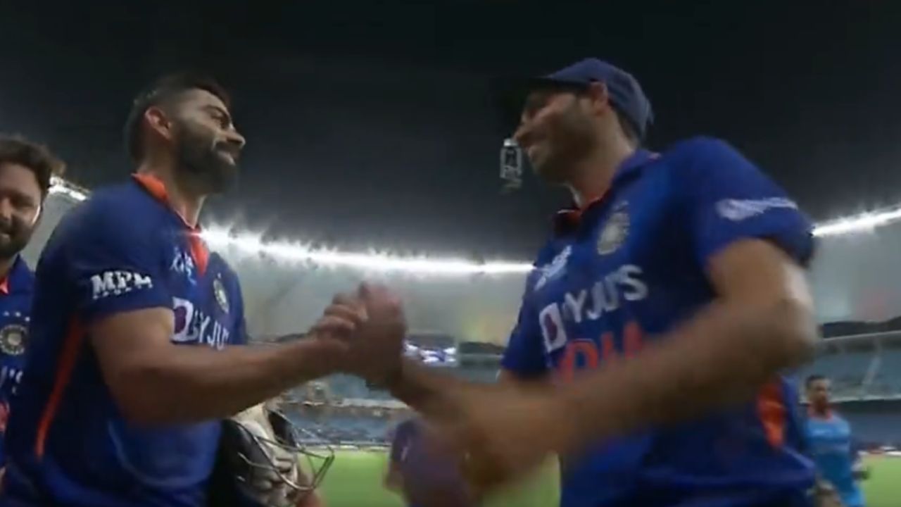 "Abhi hai Cricket baaki": Virat Kohli replies Bhuvneshwar Kumar with an absolute gem post scoring his 71st international century in Dubai