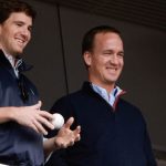 Peyton Manning, whose '40 time' is 4.8 seconds, once hilariously made fun of the 'Eli Manning 40 time'