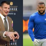 Rob Gronkowski Says He'll Easily Take Down Tom Brady & Julian Edelman in an MMA Fight but is Afraid of This Rams Defender