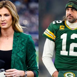"Aaron Rodgers triggered the pro-fear p*rn crowd by hugging Erin Andrews": $200 million QB's unvaccinated hug gate controversy triggered NFL fans