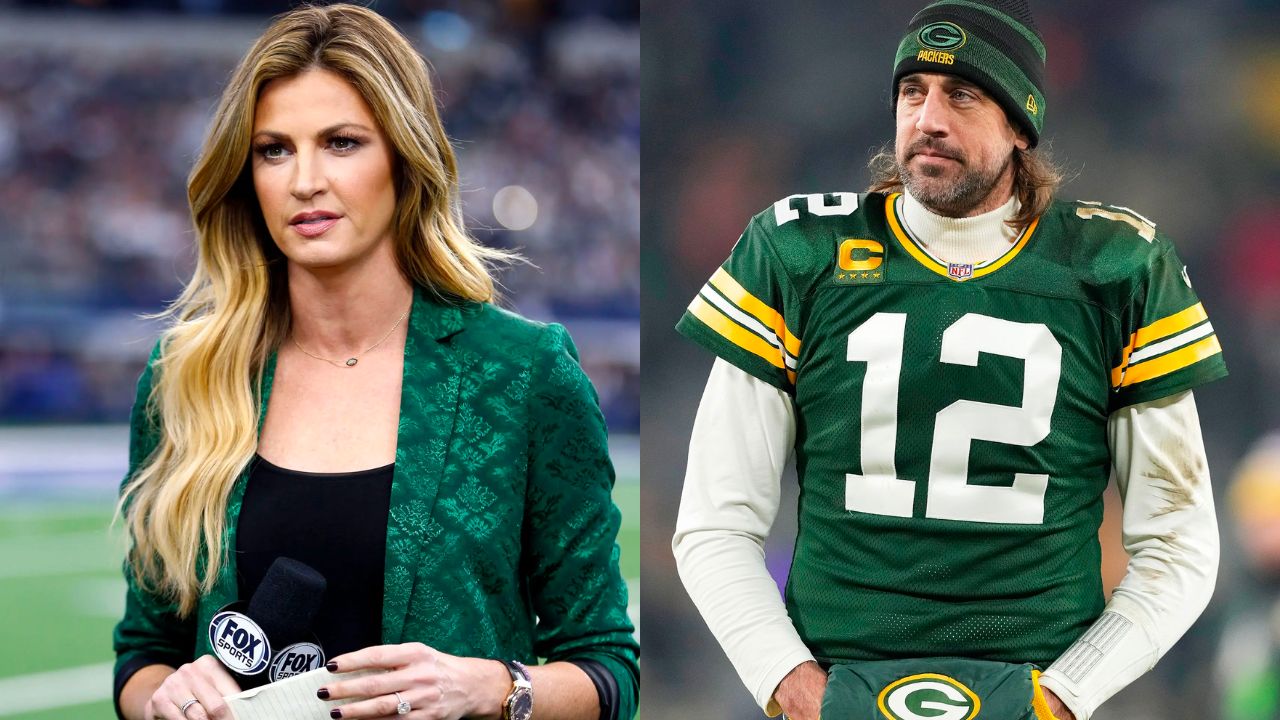 "Aaron Rodgers triggered the pro-fear p*rn crowd by hugging Erin Andrews": $200 million QB's unvaccinated hug gate controversy triggered NFL fans