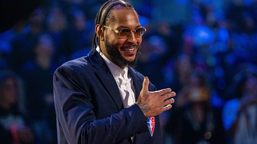 Carmelo Anthony's Son, Kiyan Anthony Gets an Offer from Syracuse, Bettering LeBron James' Son and Compatriot, 6ft 6" Bryce James 