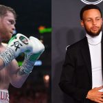 "That's all we do is win!": 4x champ Stephen Curry takes a moment to celebrate Canelo Alvarez's victory