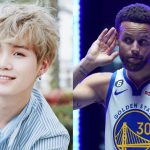What is BTS Rapper Suga's Height? 6'2" Stephen Curry Towers Over Korean Sensation