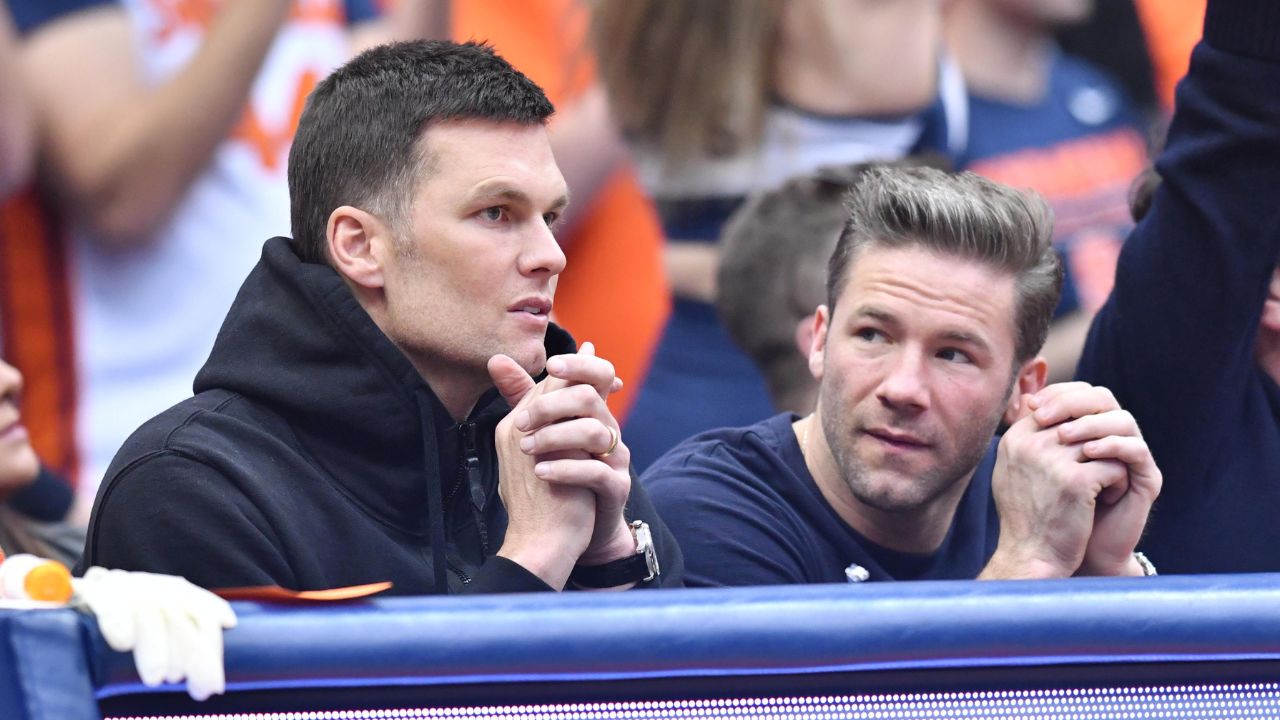 Tom Brady and Julian Edelman