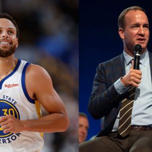 Peyton Manning and Stephen Curry