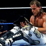 Kurt Angle next Shawn Michaels