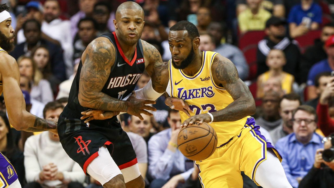 "Are you serious?!" : When LeBron James couldn't believe PJ Tucker sported a LeBron 2 colorway he hadn't seen, against him!