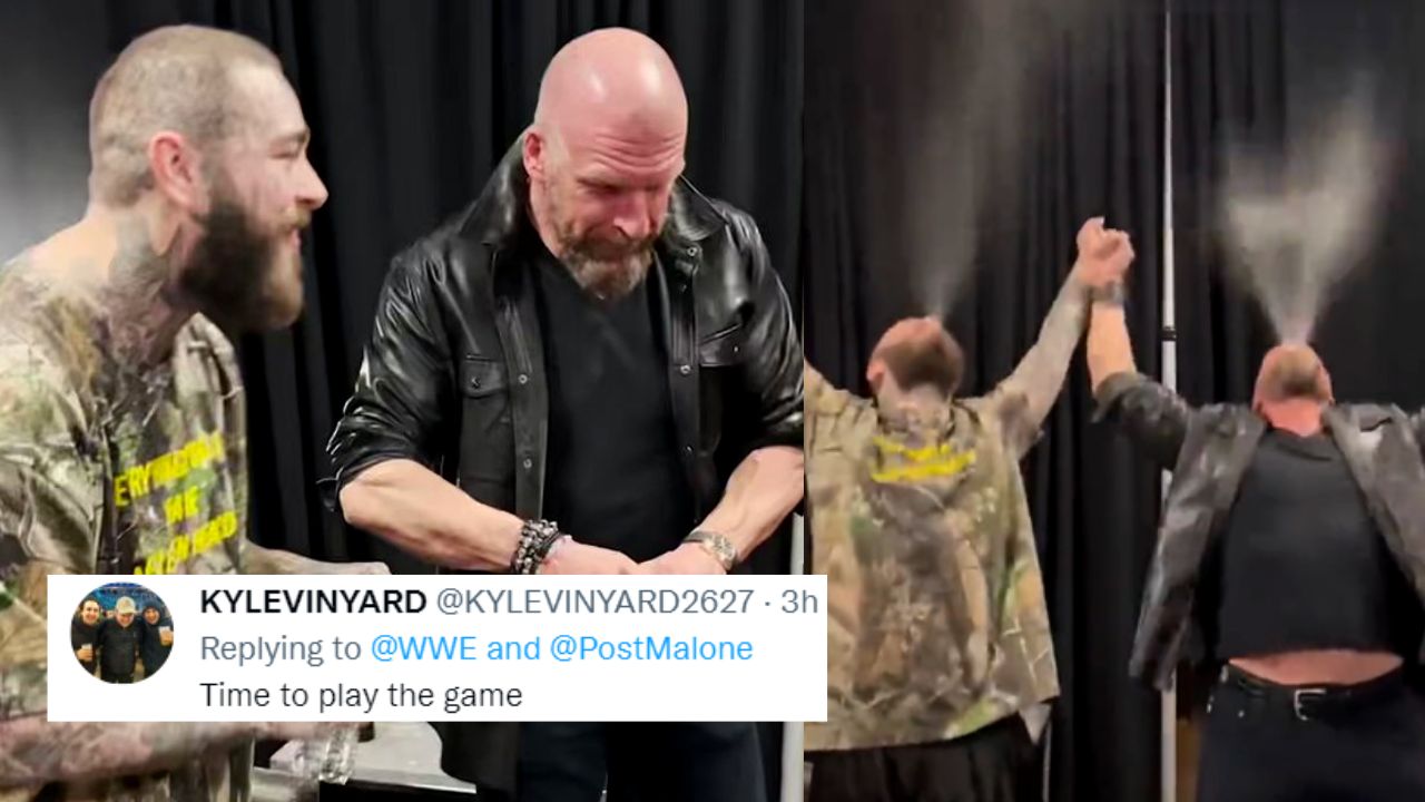 Triple H and Post Malone