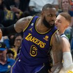 When did LeBron James change to 6