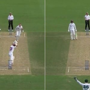 "He's actually walked": Marnus Labuschagne walks before Bruce Oxenford raises finger for lbw off Peter Siddle in Sheffield Shield