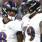 Lamar Jackson and Ronnie Stanley